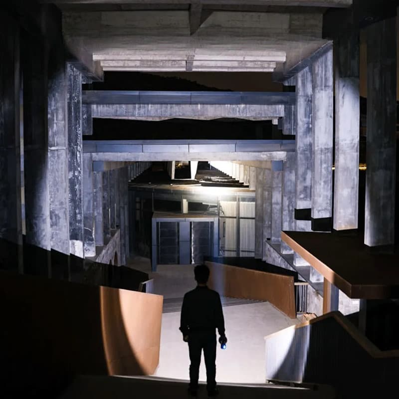 Военный армейский фонарь